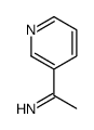 1-pyridin-3-ylethanimine结构式