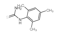 n-(2,4,6-trimethylphenyl)thiourea structure