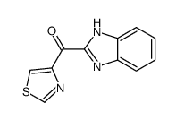 1H-benzimidazol-2-yl(1,3-thiazol-4-yl)methanone Structure