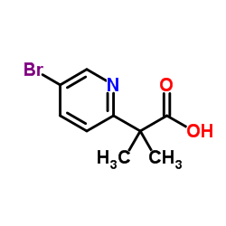 2-(5-Bromo-2-pyridinyl)-2-methylpropanoic acid picture