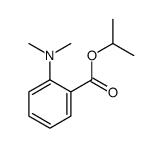 propan-2-yl 2-(dimethylamino)benzoate Structure