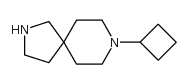 2,8-Diazaspiro[4.5]decane, 8-cyclobutyl Structure