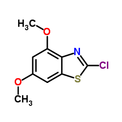 2-Chloro-4,6-dimethoxy-1,3-benzothiazole结构式