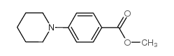 METHYL 4-PIPERIDINOBENZENECARBOXYLATE structure