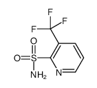 3-(Trifluoromethyl)-2-pyridinesulfonamide结构式