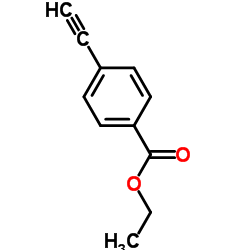 4-乙炔基苯甲酸乙酯结构式