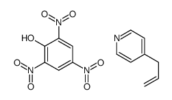 4-prop-2-enylpyridine,2,4,6-trinitrophenol结构式