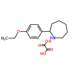 2-(4-ETHOXY-PHENYL)-AZEPANE, OXALIC ACID结构式