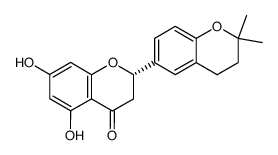 cyclolicoflavanone Structure