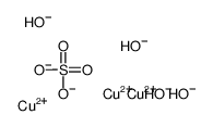 tricopper tetrahydroxide sulphate Structure