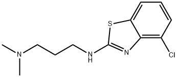 N'-(4-Chloro-1,3-benzothiazol-2-yl)-N,N-dimethylpropane-1,3-diamine structure