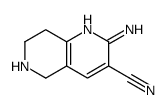 2-amino-5,6,7,8-tetrahydro-1,6-naphthyridine-3-carbonitrile picture