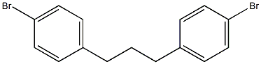 1,3-bis(4-bromophenyl)propane结构式