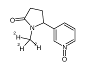 (R,S)-Cotinine-d3 N-Oxide Structure