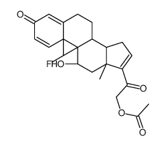 [2-[(8S,9R,10S,11S,13S,14S)-9-fluoro-11-hydroxy-10,13-dimethyl-3-oxo-7,8,11,12,14,15-hexahydro-6H-cyclopenta[a]phenanthren-17-yl]-2-oxoethyl] acetate picture