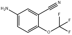 5-amino-2-(trifluoromethoxy)benzonitrile Structure