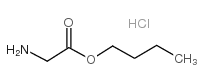 GLYCINE N-BUTYL ESTER HYDROCHLORIDE Structure