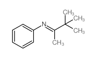 3,3-dimethyl-N-phenyl-butan-2-imine Structure