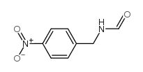 N-(4-硝基苄基)-甲酰胺结构式