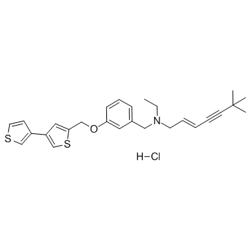 NB598 hydrochloride Structure