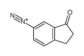 3-oxo-1,2-dihydroindene-5-diazonium结构式