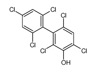 2,4,6-trichloro-3-(2,4,6-trichlorophenyl)phenol Structure