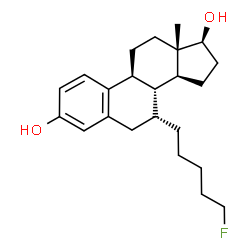 7-(5-fluoropentyl)estradiol Structure