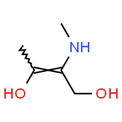 2-Butene-1,3-diol, 2-(methylamino)- (9CI)结构式