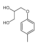 3-(4-Methylphenoxy)-1,2-propanediol结构式