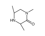 Piperazinone, 1,3,5-TriMethyl- (3R-Cis)- (9CI) structure