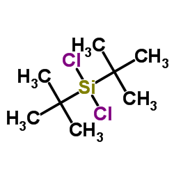 Di-tert-butyl(dichloro)silane Structure