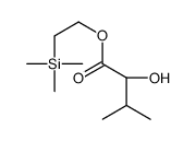 2-trimethylsilylethyl (2S)-2-hydroxy-3-methylbutanoate结构式