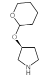 (S)-(3-PYRROLIDINEOXY)TETRAHYDRO-2H-PYRAN Structure