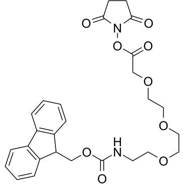 Fmoc-N-PEG3-CH2-NHS ester图片