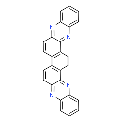 16,17-Dihydrobenzo[1,2-a:4,3-a']diphenazine结构式