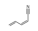 (Z)-2,4-pentadienenitrile结构式