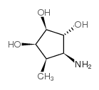 1,2,3-Cyclopentanetriol,4-amino-5-methyl-,(1R,2R,3R,4S,5R)-(9CI) picture