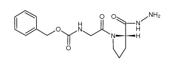 Z-Gly-Pro-NHNH2 Structure