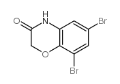 6,8-DIBROMO-2H-1,4-BENZOXAZIN-3-ONE Structure