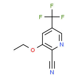 2-Pyridinecarbonitrile,3-ethoxy-5-(trifluoromethyl)-(9CI) picture