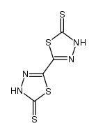 4H,4'H-[2,2']bi[1,3,4]thiadiazolyl-5,5'-dithione Structure