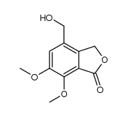 4-hydroxymethyl-6,7-dimethoxy-phthalide Structure