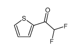 Ethanone, 2,2-difluoro-1-(2-thienyl)- (9CI) structure