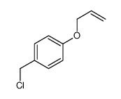 1-(chloromethyl)-4-prop-2-enoxybenzene结构式