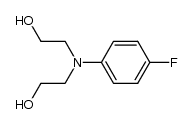 2-[(4-fluorophenyl)(2-hydroxyethyl)amino]ethan-1-ol结构式