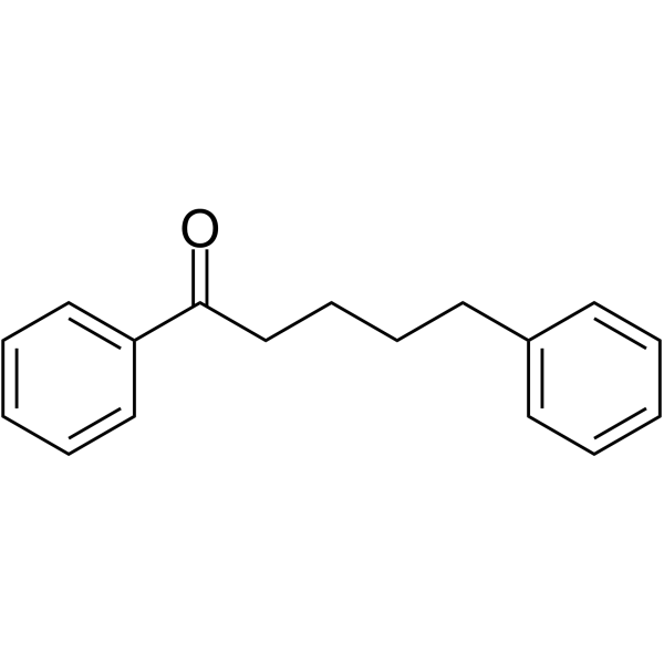 1,5-Diphenyl-1-pentanone Structure