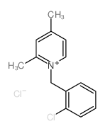 1-[(2-chlorophenyl)methyl]-2,4-dimethyl-2H-pyridine结构式