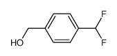 (4-(difluoromethyl)phenyl)methanol structure