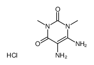 5,6-diamino-1,3-dimethyluracil hydrochloride结构式