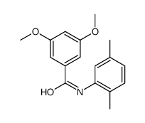 N-(2,5-dimethylphenyl)-3,5-dimethoxybenzamide结构式